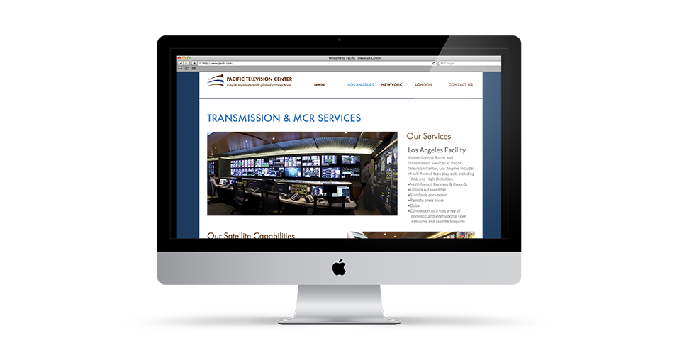 Pacific Television Center website